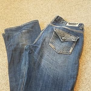 Women's Rock & Roll Cowgirl jeans. 33X36